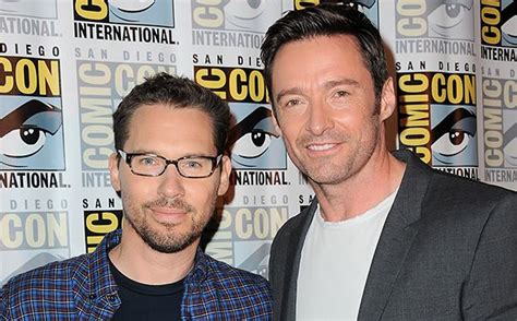 bryan singer x men 3|hugh jackman and bryan singer.